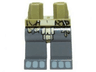 Hips and Dark Bluish Gray Legs with Olive Green and Tan Loincloth and Light Bluish Gray Toes Pattern
