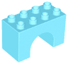 Duplo, Brick 2 x 4 x 2 Arch