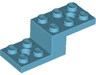 Bracket 5 x 2 x 1 1/3 with 2 Holes and Bottom Tube