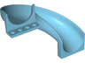 Slide Playground 7 x 12 x 8 1/3 Curved 180 degrees