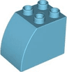 Duplo, Brick 2 x 3 x 2 Slope Curved