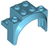 Vehicle, Mudguard 4 x 2 1/2 x 2 1/3 with Arch Round