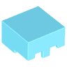 Minifigure, Headgear Helmet Rectangular (Minecraft)