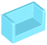 Panel 1 x 2 x 1 with Rounded Corners and 2 Sides