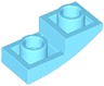 Slope, Curved 2 x 1 x 2/3 Inverted