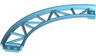 Train, Track Roller Coaster Curve, 90 degrees