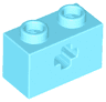 Technic, Brick 1 x 2 with Axle Hole