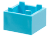 Container, Box 2 x 2 x 1 - Top Opening with Flat Inner Bottom