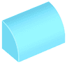 Slope, Curved 1 x 2 with Bottom Stud Holder
