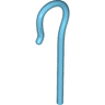 Minifigure, Utensil Shepherd Staff with Curved End
