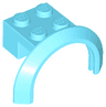Vehicle, Mudguard 4 x 2 1/2 x 1 2/3 with Arch Round