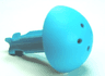 Duplo Cannon Ball 1/2 with Large Axle Connector and 4 Holes in Top