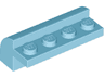 Slope, Curved 2 x 4 x 1 1/3 with 4 Recessed Studs