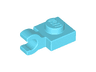 Plate, Modified 1 x 1 with Open O Clip (Horizontal Grip)