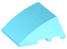 Wedge 4 x 3 Triple Curved No Studs