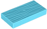 Duplo Tile, Modified 2 x 4 x 1/2 (Thick) with Wood Grain Profile