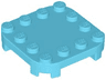 Plate, Modified 4 x 4 with Rounded Corners and 4 Feet