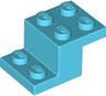 Bracket 3 x 2 x 1 1/3 with Bottom Stud Holder