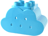 Duplo, Brick 2 x 4 x 2 Cloud