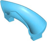 Duplo Slide Curved 90 degrees, Sloped Sides