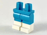 Hips and Legs with Molded White Lower Legs / Boots  Pattern