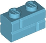 Brick, Modified 1 x 2 with Masonry Profile