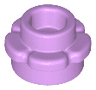 Plate, Round 1 x 1 with Flower Edge (5 Petals)