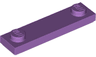 Plate, Modified 1 x 4 with 2 Studs with Groove