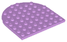 Plate, Round 8 x 8 Rounded End