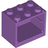 Container, Cupboard 2 x 3 x 2 - Solid Studs