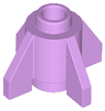 Brick, Round 1 x 1 with Fins