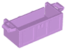 Container, Treasure Chest Bottom with Slots in Back