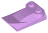 Slope, Curved 3 x 2 x 2/3 with 2 Studs, Wing End