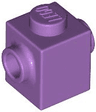 Brick, Modified 1 x 1 with Studs on 2 Sides, Opposite