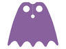 Minifigure Cape Cloth with Top Holes and Scalloped 5 Points Bottom (Batman), Long, Circle Neck Cut - Traditional Starched Fabric