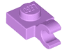 Plate, Modified 1 x 1 with Open O Clip (Horizontal Grip)