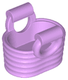 Minifigure, Utensil Basket - Flexible Rubber