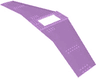 Wing Plate 20 x 56 x 2/3 with 6 x 10 Cutout and 4 Holes