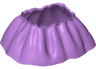 Duplo Wear Cloth Skirt Satin, Knee Length (18 mm)