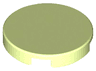 Tile, Round 2 x 2 with Bottom Stud Holder