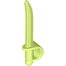 Minifigure, Weapon Sword, Cutlass / Saber with Small Hilt