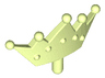 Minifigure, Crown Tiara with Small Pin, 5 Points, Rounded Ends