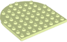 Plate, Round 8 x 8 Rounded End