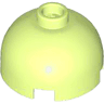 Brick, Round 2 x 2 Dome Top