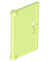 Door 1 x 2 x 3 with Vertical Handle, Mold for Tabless Frames