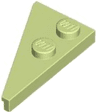Wedge, Plate 4 x 2 Right, Pointed