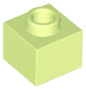 Brick, Modified 1 x 1 x 2/3 with Open Stud