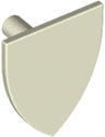 Minifigure, Shield Triangular Short