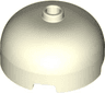 Brick, Round 3 x 3 x 1 1/3 Dome Top - Open Stud
