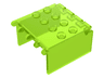Windscreen 4 x 4 x 2 Canopy Extender with Hinges